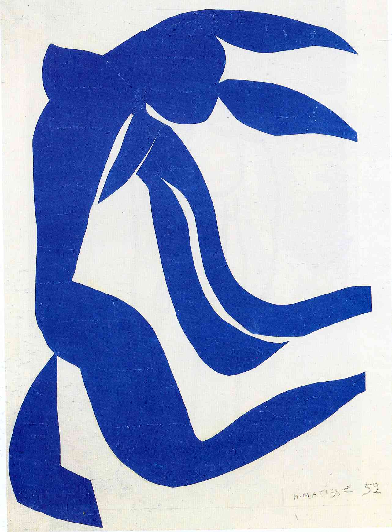 Henri Matisse - The Flowing Hair 1952